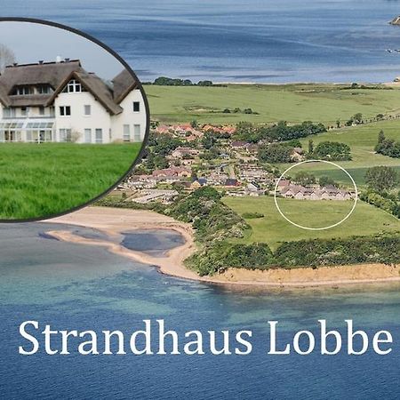 Fewo 18 Im Strandhaus Lobbe Mit Balkon Exteriör bild