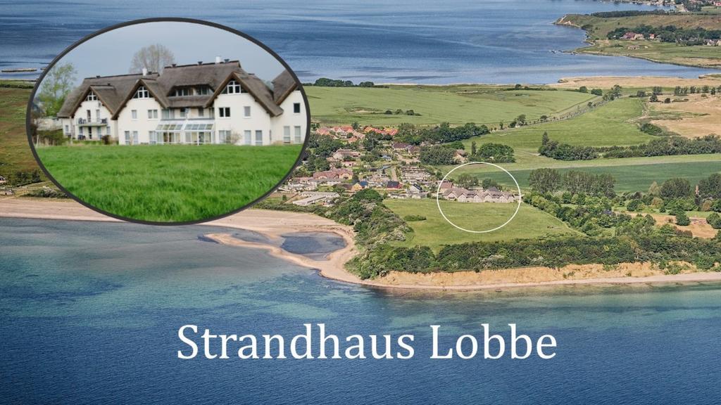 Fewo 18 Im Strandhaus Lobbe Mit Balkon Exteriör bild